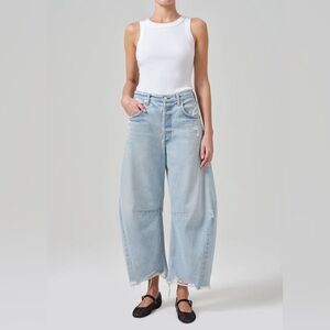 Citizens of Humanity Horseshoe Jean in Savahn Light Blue Distressed